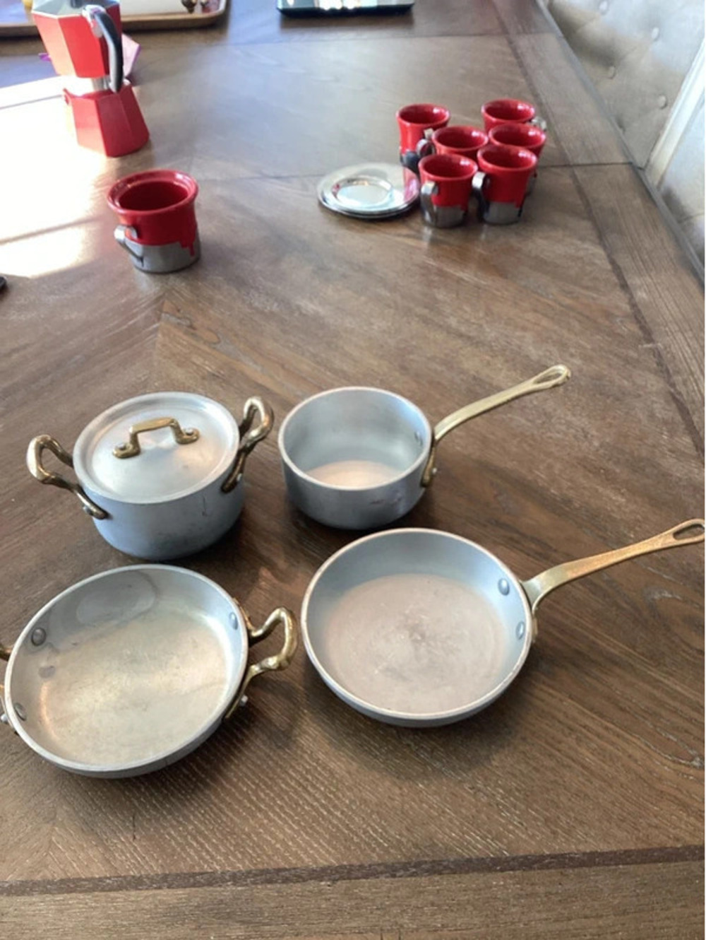 Ballarini mini pots and pans